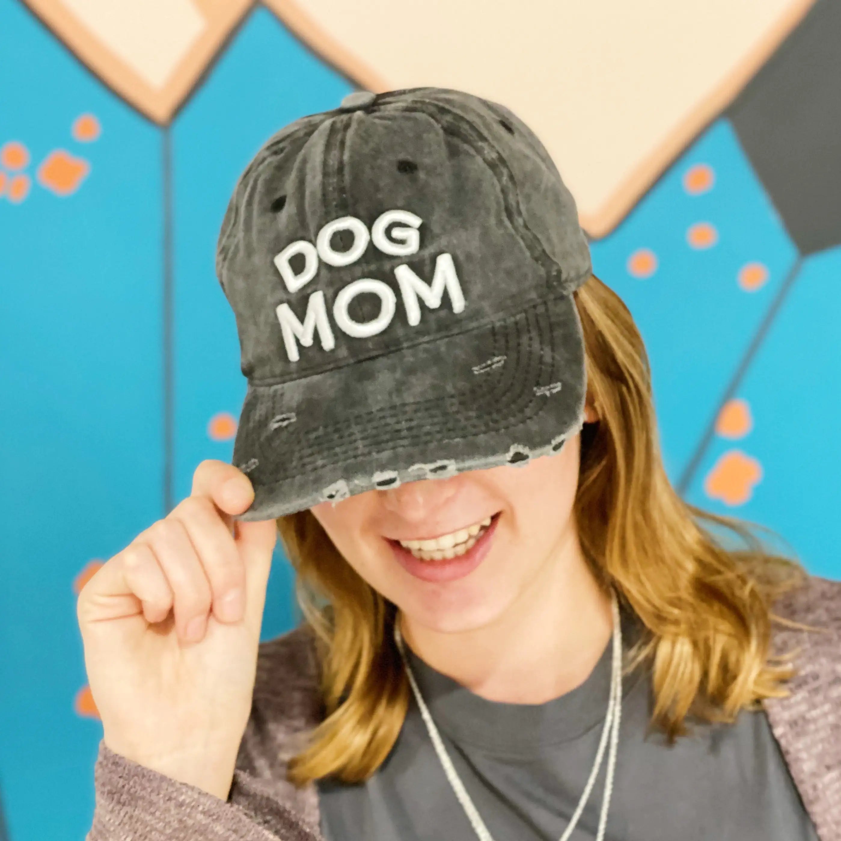 Dog Mom Ball Cap