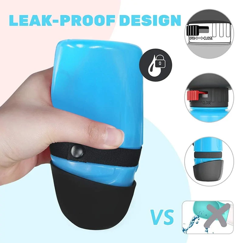 Portable Dog Water Bottle Foldable